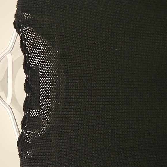 Maggie Lawrence Collection Sweater Winter Knit Black Red White Plus Size 22/24 - Picture 10 of 16